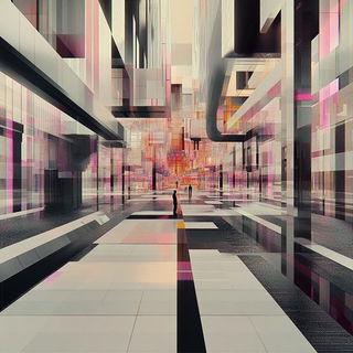 Inkblazonica style, Midjourney V6.1: cinematic shot from sci-fi movie