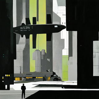 Brushtopography style, Midjourney V6.1: cinematic shot from sci-fi movie
