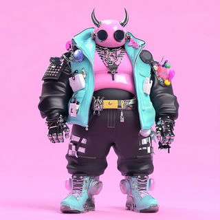 Velocetide style, Midjourney V6.1: concept art character design of retropunk steam knight