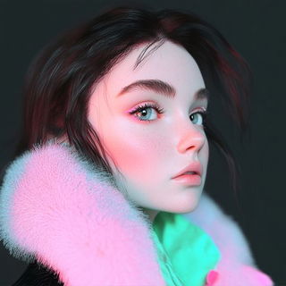 Velocetide style, Midjourney V6.1: photographic portrait of female protagonist