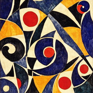 Petalscale style, Midjourney V6.1: creative pattern composition