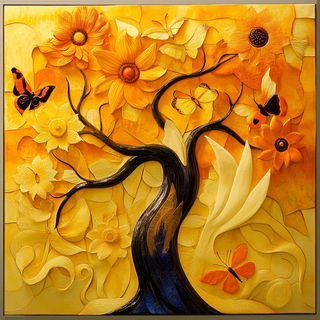 Linomyth style, Midjourney V6.1: traditional folk art