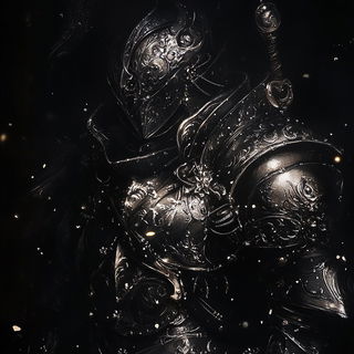 Vaporbar Fracture style, Midjourney V6.1: concept art character design of retropunk steam knight