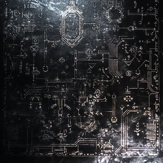 Vaporbar Fracture style, Midjourney V6.1: technical infrastructure blueprint schematics