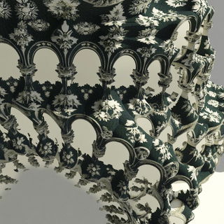 Cosmodance style, Midjourney V6.1: abstract 3D render