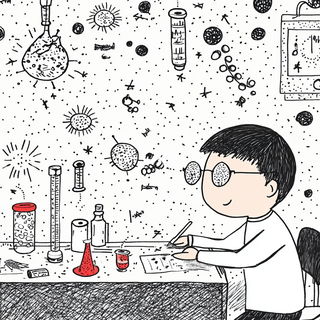 Ruincandle Baroque style, Midjourney V6.1: editorial illustration for popular scientific magazine cover