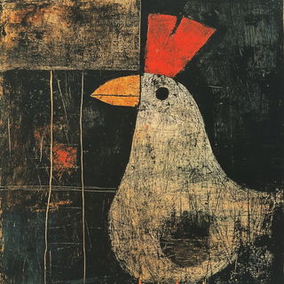 Damask Pyre Rocaille style, Midjourney V6.1: traditional folk art