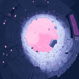 Bandglyph style, Midjourney V6.1: cinematic shot from sci-fi movie