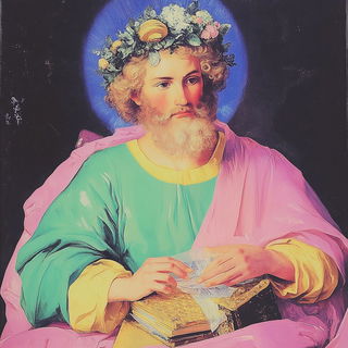 Glazeflora style, Midjourney V6.1: classical 18th-century oil painting