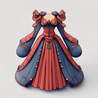 Hydrochrome style, Midjourney V6.1: haute-couture fashion outfit