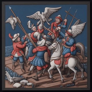 Hydrochrome style, Midjourney V6.1: classical 18th-century oil painting