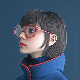 Hydrochrome style, Midjourney V6.1: photographic portrait of female protagonist