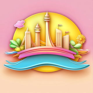 Vespera Framehouse style, Midjourney V6.1: bold minimalist logo design for Istanbul city municipal services