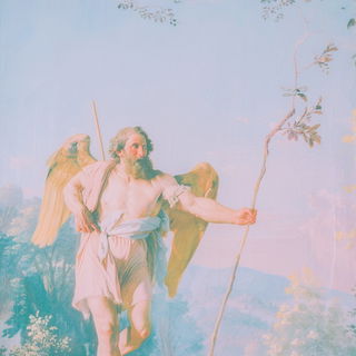 Cyanodoodle style, Midjourney V6.1: classical 18th-century oil painting
