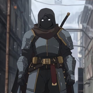 Trogon Abyss style, Midjourney V6.1: concept art character design of retropunk steam knight