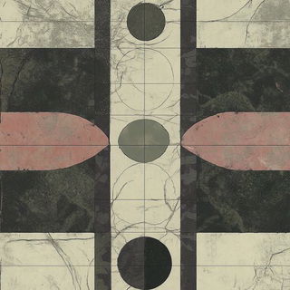Gorewheel style, Midjourney V6.1: creative pattern composition
