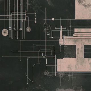 Gorewheel style, Midjourney V6.1: technical infrastructure blueprint schematics