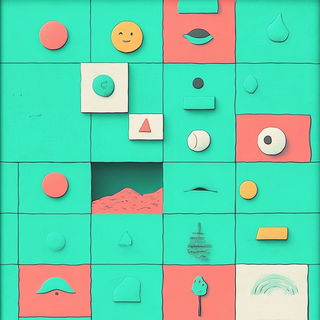 Inkarchipelago style, Midjourney V6.1: creative pattern composition