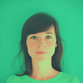 Inkarchipelago style, Midjourney V6.1: photographic portrait of female protagonist