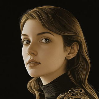 Inkvalley style, Midjourney V6.1: photographic portrait of female protagonist