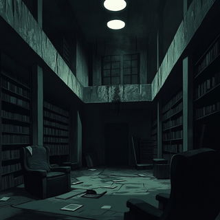Folk Noir style, Midjourney V6.1: Midlibrary