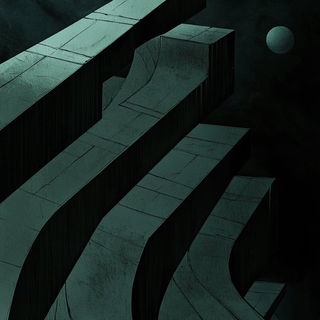 Folk Noir style, Midjourney V6.1: creative pattern composition