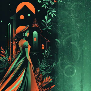 Plaster Dovetail style, Midjourney V6.1: retro fairy-tale illustration