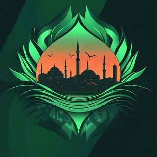 Plaster Dovetail style, Midjourney V6.1: bold minimalist logo design for Istanbul city municipal services