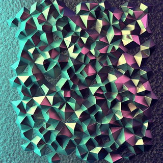 Blackwork Mosaicism style, Midjourney V6.1: creative pattern composition