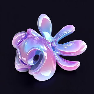 Portalvault style, Midjourney V6.1: abstract 3D render