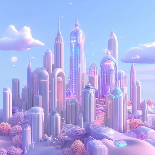Portalvault style, Midjourney V6.1: megacity with futuristic bioarchitecture