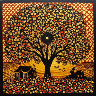Redswell style, Midjourney V6.1: traditional folk art