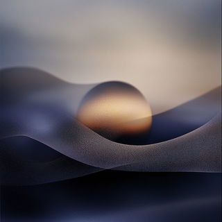 Adobe Horizonism style, Midjourney V6.1: abstract 3D render