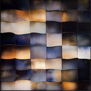 Adobe Horizonism style, Midjourney V6.1: creative pattern composition