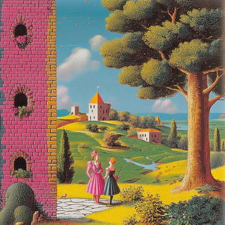 Portalumina style, Midjourney V6.1: classical 18th-century oil painting