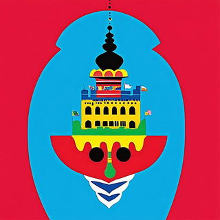 The Stormscale School style, Midjourney V6.1: bold minimalist logo design for Istanbul city municipal services