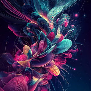Ornacircle style, Midjourney V6.1: abstract 3D render