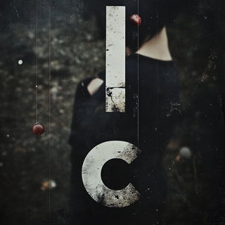 Signalgarden style, Midjourney V6.1: typographic composition with large letters