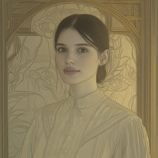Torii Static style, Midjourney V6.1: photographic portrait of female protagonist