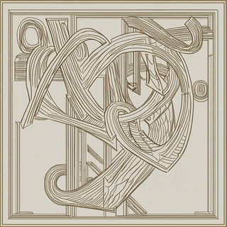 Torii Static style, Midjourney V6.1: typographic composition with large letters