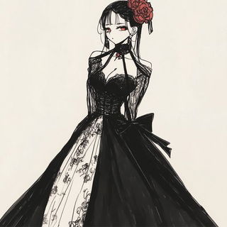 Splattermarine style, Midjourney V6.1: haute-couture fashion outfit