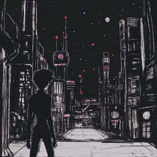 Splattermarine style, Midjourney V6.1: cinematic shot from sci-fi movie
