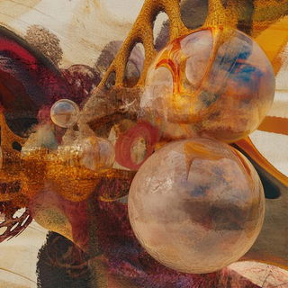 Faunabloom style, Midjourney V6.1: abstract 3D render
