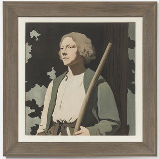 Duneburin style, Midjourney V6.1: classical 18th-century oil painting