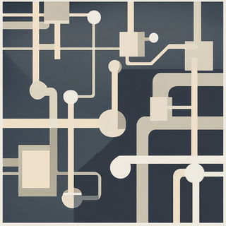 Duneburin style, Midjourney V6.1: technical infrastructure blueprint schematics