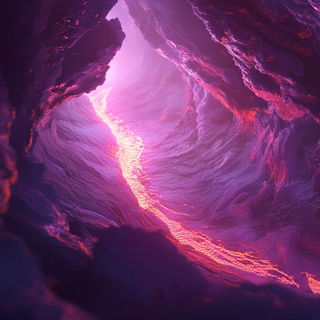 Contourgloam style, Midjourney V6.1: abstract 3D render