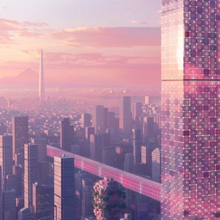 Rosazure Etching style, Midjourney V6.1: megacity with futuristic bioarchitecture