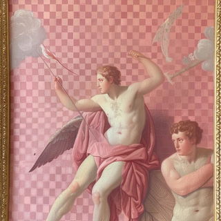 Rosazure Etching style, Midjourney V6.1: classical 18th-century oil painting