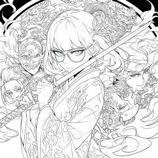 Machinolith style, Midjourney V6.1: black-and-white manga comic strip