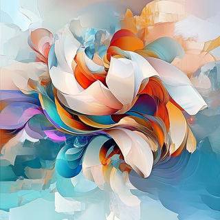 Elepharchipelago style, Midjourney V6.1: abstract 3D render